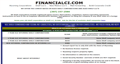 Desktop Screenshot of financialci.com