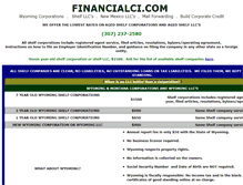 Tablet Screenshot of financialci.com